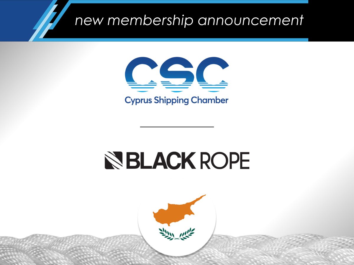 Black Rope Joins the Cyprus Shipping Chamber